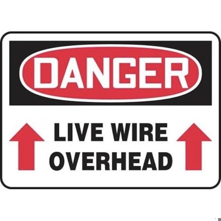 Accuform OSHA DANGER SAFETY SIGN SHUT OFF MELC177VP MELC177VP